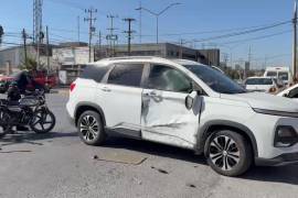 El accidente ocurrió en el bulevar Isidro López Zertuche.