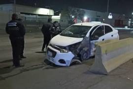 El Chevrolet Beat fue asegurado y trasladado a un corralón para su resguardo.