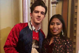 Drake Bell felicita a Yalitza por su actuación en 'Roma'