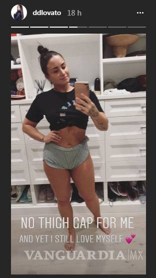 $!Demi Lovato muestra su 'celulitis' y algo más... y sigue siendo muy sexy