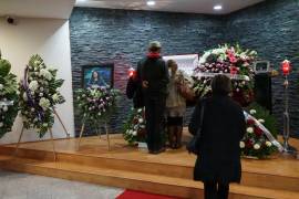 Funeral. En medio de clamores de paz, familiares, colegas y amigos dieron el último adiós a Lourdes Maldonado, asesinada el domingo pasado frente a su domicilio en Tijuana.