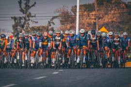 El circuito urbano de 1.8 kilómetros fue escenario de las pruebas contrarreloj durante la competencia.