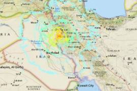 Terremoto de magnitud 7,2 sacude la frontera entre Iraq e Irán