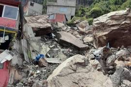 Deslave de cerro del Chiquihuite provoca cuantiosos daños materiales