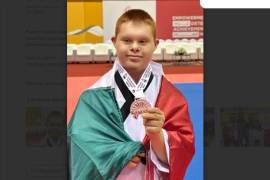 Ángel Daniel Hernández Cortinas hizo historia al ganar el bronce en el Campeonato Mundial de Taekwondo para personas con síndrome de Down.