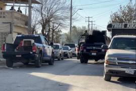 Durante el cateo se aseguró droga conocida como cristal y una báscula gramera.
