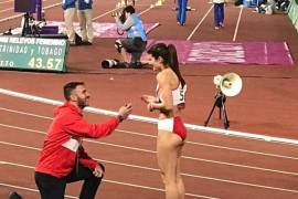 Le piden matrimonio a atleta peruana en plena pista de los Panamericanos