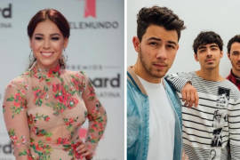 Danna Paola se reencuentra con los Jonas Brothers 10 años después