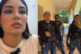 La alcaldesa de Tepic, Geraldine Ponce, denunció el presunto acosamiento por parte del gobernador de Nayarit, Miguel Navarro, tras la detención de su jefe de gabinete en su casa.