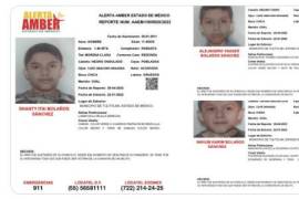 El 4 de mayo, sus padres los reportaron como secuestrados ante las autoridades mexiquenses