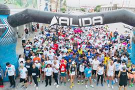 Cinco kilómetros correrán esforzados deportistas, para promover el cuidado del agua.