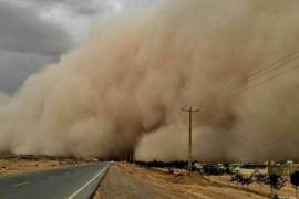 Las autoridades mexicanas afirman que las pequeñas cantidades del polvo del Sahara que ingresan a México no representan un peligro significativo para la población