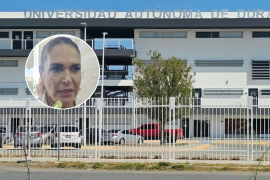 Flor Rentería Medina, coordinadora de Servicios Educativos en la Región Laguna, informó sobre la activación de los protocolos de seguridad tras la amenaza difundida en redes sociales.