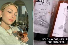 'Mal etiquetados y envíos tardíos': Usuarios critican nuevos vinos de Anna Sarelly