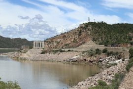 La presa Lázaro Cárdenas, conocida como El Palmito, registra un almacenamiento de 25.78 por ciento de su capacidad NAMO.