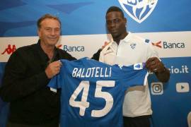 'Balotelli es negro, está trabajando para aclarase'; presidente del Brescia