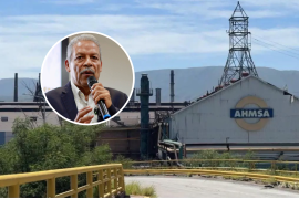 Tereso Medina ofreció el respaldo de la CTM a los trabajadores de Altos Hornos de México.