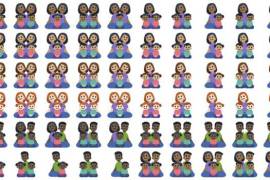 Facebook añade tonos de piel a los emojis de familia