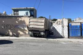 El inmueble se encontraba deshabitado al momento del accidente.