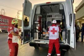 Paramédicos de la Cruz Roja realizaron el traslado de emergencia