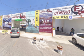 Este estacionamiento se encuentra en donde estuvieron las instalaciones de la Sociedad Manuel Acuña.