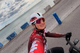Romina Hinojosa completó los 153.4 kilómetros entre Montbrison y Tournon-sur-Rhône.