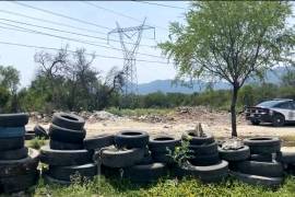 Los restos humanos fueron hallados en un terreno baldío del municipio de Juárez, Nuevo León.