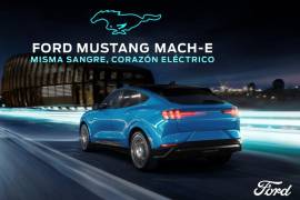 El Mustang Mach-E se ofrece en nuestro país con una potencia de 480 Hp y 634 lb-pie de torque, con una aceleración de 0 a 100 km/h en 3.6 segundos