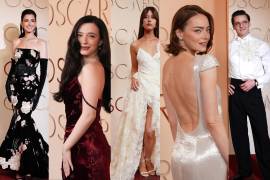 Apuesta. Estrellas del cine y la música desfilaron por la alfombra roja de los Oscar 2026 con espectaculares diseños de casas de moda internacionales.