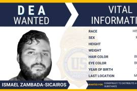 Ficha de búsqueda de ‘El Mayito Flaco’, líder del Cartel de Sinaloa, por la DEA.