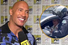Momento. El actor fue interceptado por la policía debido al polarizado de su vehículo tras acudir a un evento con Emily Blunt