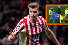 La visita del Atlético de Madrid al Ciutat de València estuvo marcada por la lesión de Alexander Sorloth, quien tuvo que abandonar el partido en camilla tras un fuerte choque en el primer tiempo.