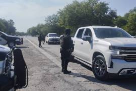 Los elementos estatales mantienen vigilado el municipio de Linares, Nuevo León, en donde el sábado se registró la ejecución del secretario del ayuntamiento, Juan Pulido Díaz