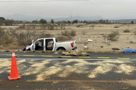 Elementos de la Guardia Nacional resguardaron la zona mientras se realizaban las diligencias y el peritaje para determinar las causas del accidente.