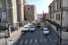 Los tramos de la calle Juárez que van de Bravo a Hidalgo y de Hidalgo a Allende, serán cerrados a la circulación.