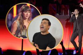 Celebración. El cantante mexicano mostró su lado swiftie con un cover que ya circula en redes sociales.