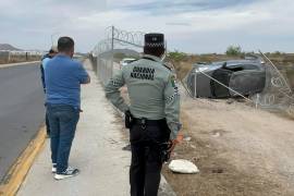 Tras el accidente, la Guardia Nacional tomó conocimiento del hecho y se encargó de las diligencias correspondientes.