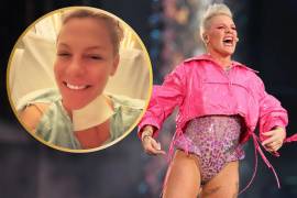 Proceso. Pink compartió desde el hospital detalles de la cirugía cervical a la que fue sometida para mejorar su salud antes de volver a los escenarios.
