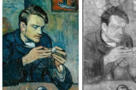 Descubren un retrato inédito de Picasso con rayos X: Estaba oculto bajo una de sus pinturas