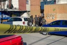 Elementos de seguridad acordonaron la zona en la colonia Conquistadores, donde una mujer de 68 años fue localizada sin vida y su hijo detenido como presunto responsable.