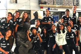 Con apenas 13 años, María Bárbara vive su primera experiencia internacional con México.