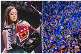 Julieta Venegas comparte un mensaje de apoyo al equipo Cruz Azul a través de su cuenta de Instagram, emocionada por el uso de su canción como himno.