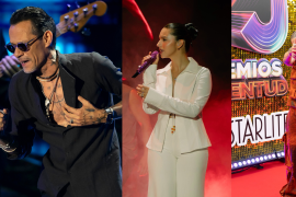 Especial. Las actuaciones en vivo de las estrellas musicales fueron el principal atractivo de la ceremonia.