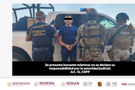 Detienen a presunto líder del CJNG en Colima.
