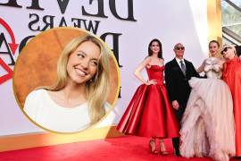 Cabios. Sydney Sweeney fue captada en el set durante el rodaje, lo que generó expectativas sobre su aparición en la secuela.