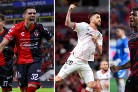 Paulinho (Toluca), Uros Durdevic (Atlas) y José Zúñiga (Tijuana) anotaron 12 goles cada uno.
