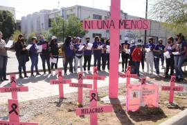 Los colectivos feministas son muy activos, en la exigencia de justicia por los asesinatos de mujeres.