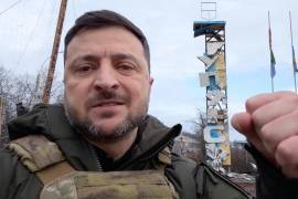 El presidente ucraniano Volodímir Zelenski informó que Rusia lanzó más de 450 drones y 30 misiles.