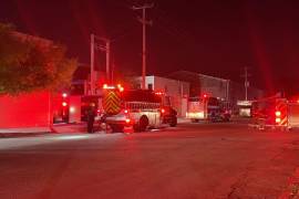 Los hechos se registraron la madrugada de este lunes en la empresa que se ubica dentro del Parque Industrial Escibedo