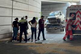 Perdió el control del vehículo al tomar una curva a exceso de velocidad.